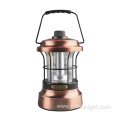 Wason 2023 New Arrival Waterproof Outdoor Vintage Camping Lantern Stepless Dimming USB-C Rechargeable Camping Light OEM Color